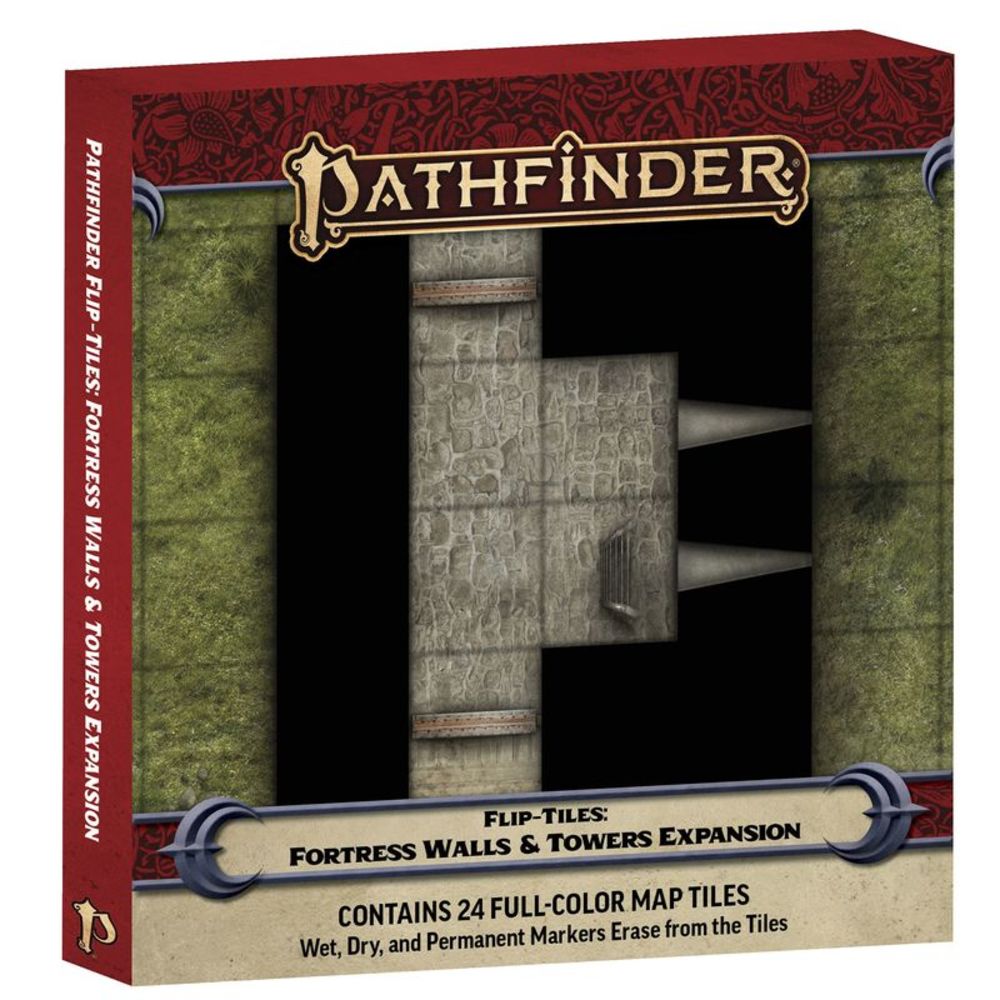 Pathfinder Flip-Tiles: Fortress Walls & Towers Expansion